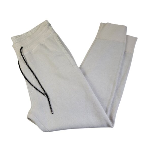 Boss Hugo Boss Wool Cotton Blend Cream Joggers Pants - Picture 2 of 16